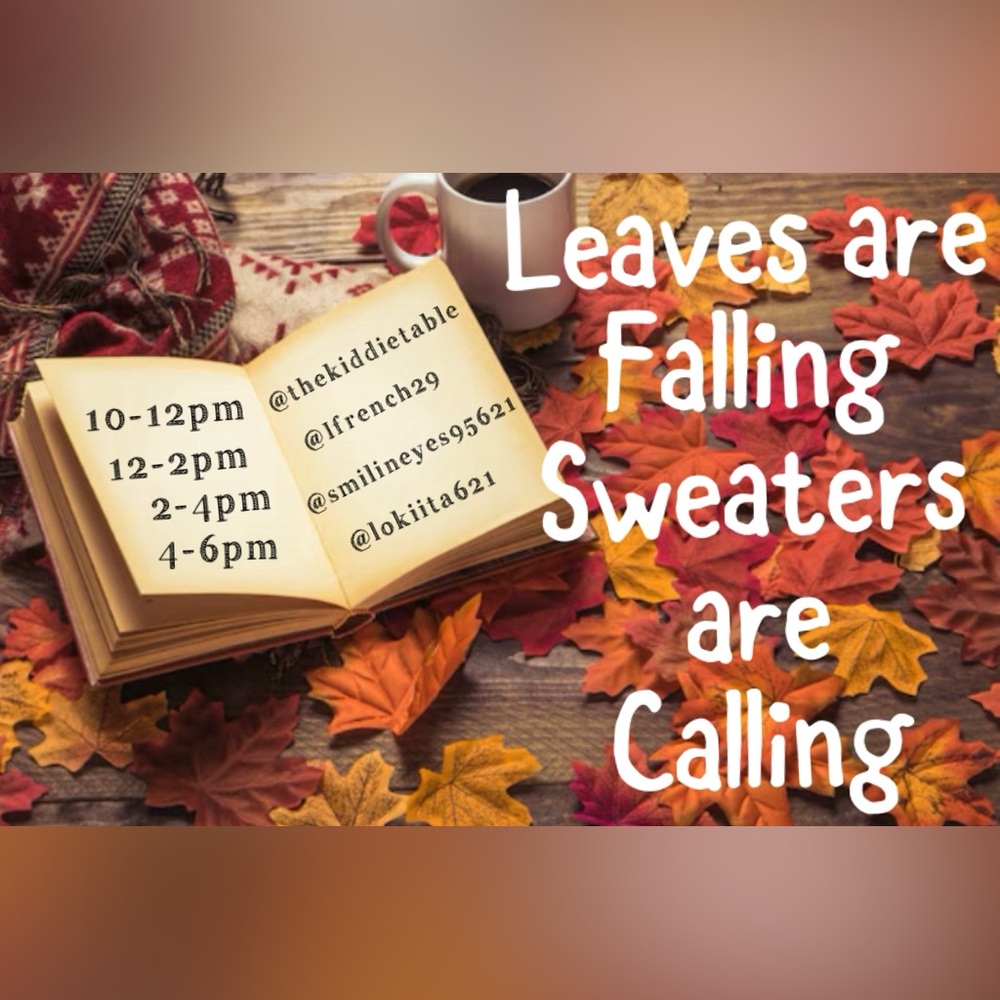 9/15/25 🍁 leaves are falling 🍂 sweaters are calling ☕️ share train 🚂